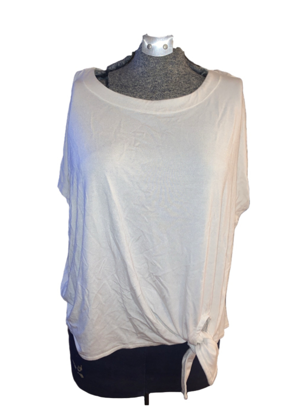 Women's Melanie Lyne Short Sleeve Tee sparkle White Size L